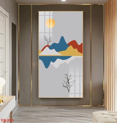 File gốc File tranh bộ in tráng gương hiện đại TG251 (in lụa) hoa văn cổ điển