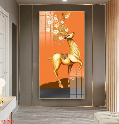 Ảnh gốc File tranh bộ in tráng gương hiện đại TG261 (độ nét cao) in tráng gương