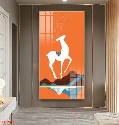 File gốc File tranh bộ in tráng gương hiện đại TG271 (thiết kế) độc quyền