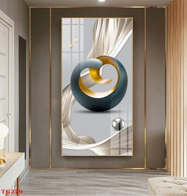 File gốc in ấn File tranh bộ in tráng gương hiện đại TG279 độ phân giải cao