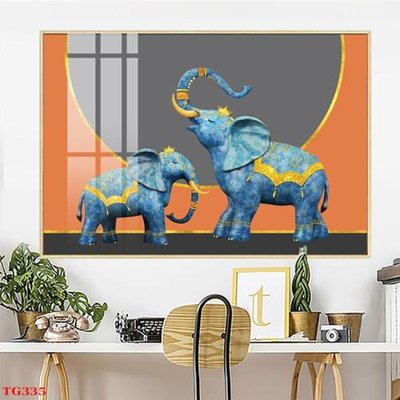 Ảnh gốc File tranh bộ in tráng gương hiện đại TG335 (độ nét cao) in mica