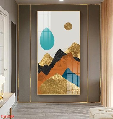 File gốc File tranh bộ in tráng gương hiện đại TG350 (in tráng gương) ốp tường