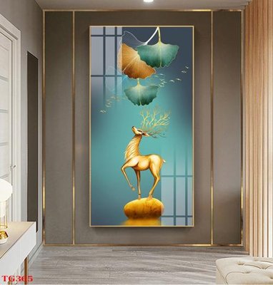 File gốc in mica File tranh bộ in tráng gương hiện đại TG365 chất lượng
