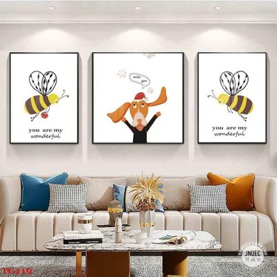 File ảnh File tranh bộ in tráng gương hiện đại TG410 (gốc) in decal dán tường