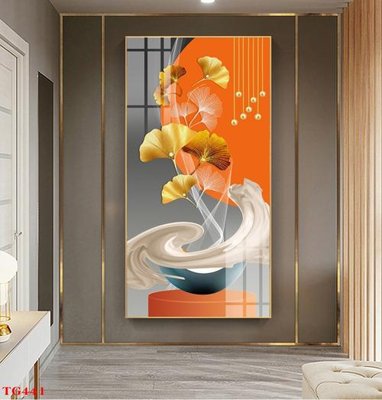 Tải file File tranh bộ in tráng gương hiện đại TG441 (PSD) cho in tranh 3D