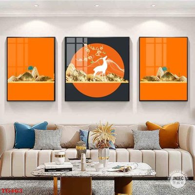 File tranh File tranh bộ in tráng gương hiện đại TG463 (gốc) in backlit film