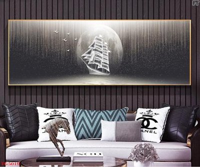 File tranh File tranh bộ tráng gương hiện đại TG5019 (bản gốc) treo quán cafe