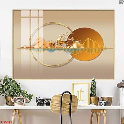 File PSD File tranh bộ tráng gương hiện đại TG5045 (nguyên gốc) chất lượng cao