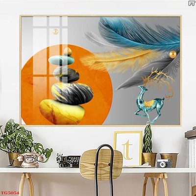 Download file gốc File tranh bộ tráng gương hiện đại TG5054 (in lụa) nghệ thuật