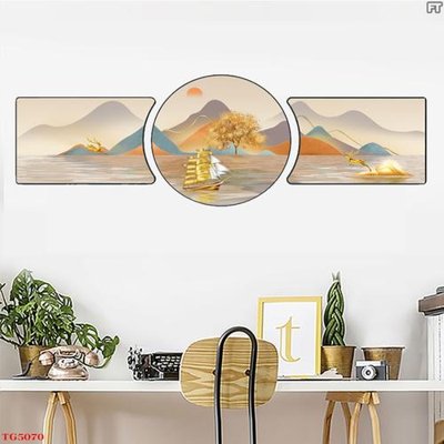 File tranh File tranh bộ tráng gương hiện đại TG5070 (ảnh gốc) cho in ấn kỹ thuật số