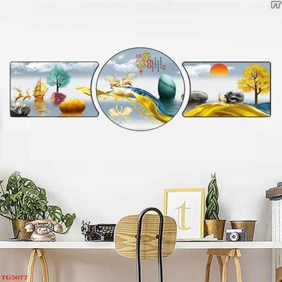 Mua file ảnh gốc File tranh bộ tráng gương hiện đại TG5077 (chất lượng cao)