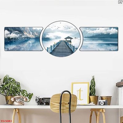 Download file gốc File tranh bộ tráng gương hiện đại TG5081 (in mica) trang trí