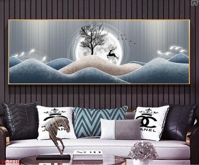 File gốc File tranh bộ tráng gương hiện đại TG5216 (AI/EPS) cho in ấn