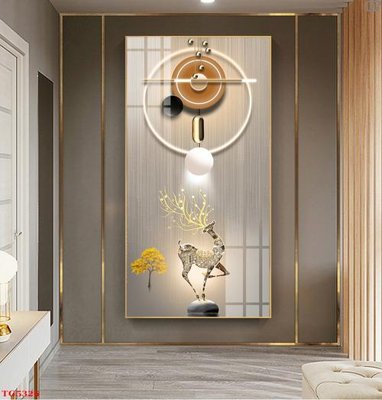 File in trần File tranh bộ tráng gương hiện đại TG5326 (bản gốc) phong cảnh