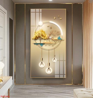 File in mica File tranh bộ tráng gương hiện đại TG5344 (ảnh gốc) đẹp