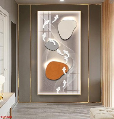 File tranh File tranh bộ tráng gương hiện đại TG5388 (file gốc) chủ đề phong thủy