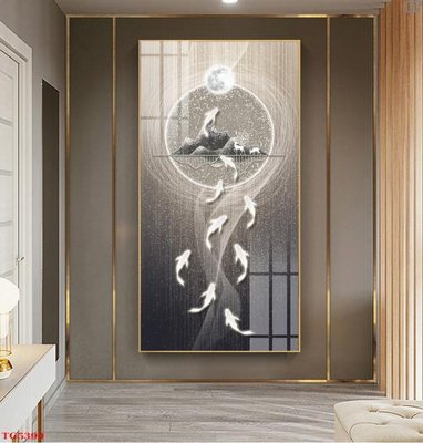 File tranh File tranh bộ tráng gương hiện đại TG5390 (gốc) chủ đề thiên nhiên