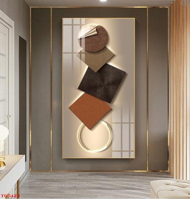 File in trần File tranh bộ tráng gương hiện đại TG5423 (bản gốc) đại dương