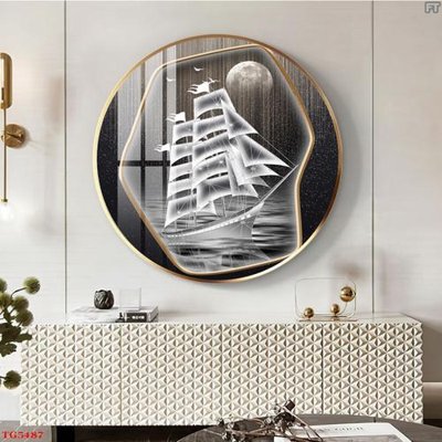 File tranh File tranh bộ tráng gương hiện đại TG5487 (ảnh gốc) in trần 3D