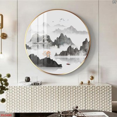 Download file gốc File tranh bộ tráng gương hiện đại TG5490 (in lụa) tranh 3D