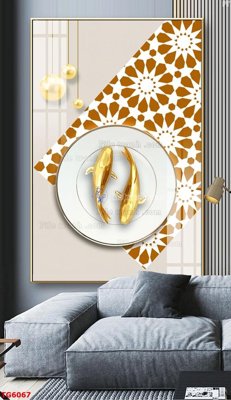 Ảnh gốc file in lụa File bộ tranh treo tráng gương TG6067 chi tiết