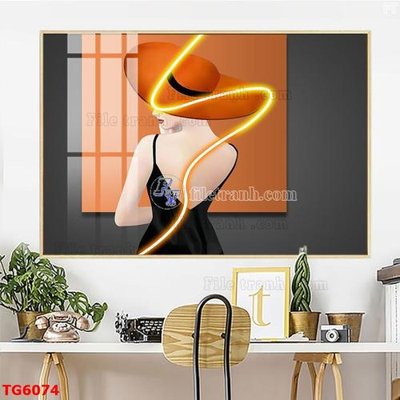 File gốc File bộ tranh treo tráng gương TG6074 (thiết kế) cho in ấn