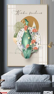 File in ấn File bộ tranh treo tráng gương TG6098 (bản gốc) cao cấp