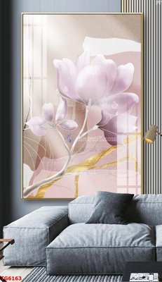 Ảnh gốc file in lụa File bộ tranh treo tráng gương TG6163 chi tiết