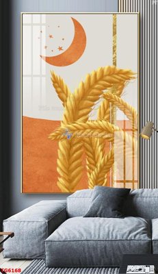 File PSD File bộ tranh treo tráng gương TG6168 (gốc) nhiều lớp (multi-layer)