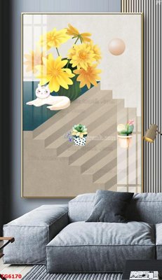 File gốc File bộ tranh treo tráng gương TG6170 (chủ đề hiện đại) trang trí