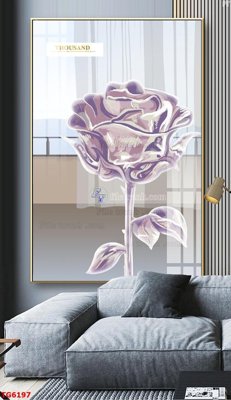 File gốc File bộ tranh treo tráng gương TG6197 (in 3D) nghệ thuật