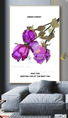 File gốc File bộ tranh treo tráng gương TG6316 (in lụa) cao cấp