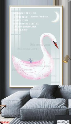 File ảnh File bộ tranh treo tráng gương TG6363 (gốc) in standee