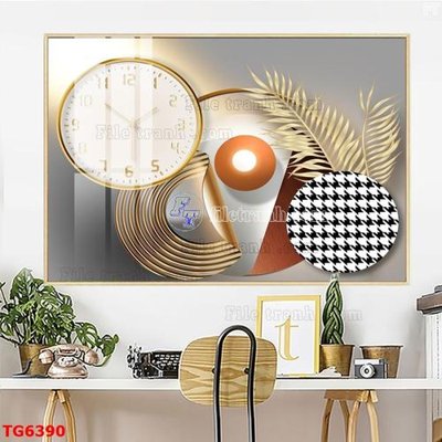 Download file File bộ tranh treo tráng gương TG6390 (gốc) in mica đèn LED