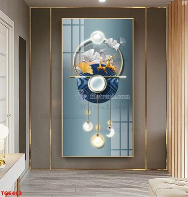 File PSD File bộ tranh treo tráng gương TG6413 (gốc) tách lớp chi tiết