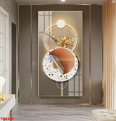 File in trần File bộ tranh treo tráng gương TG6423 (bản gốc) trời sao