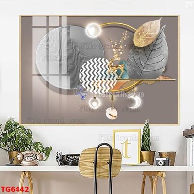 Tải file File bộ tranh treo tráng gương TG6442 (ảnh gốc) độ phân giải 300dpi