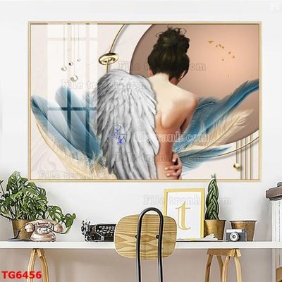 Tải file File bộ tranh treo tráng gương TG6456 (gốc) in nhanh