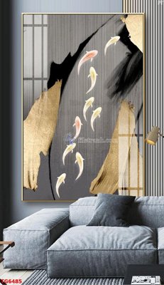 File ảnh File bộ tranh treo tráng gương TG6485 (gốc) in poster
