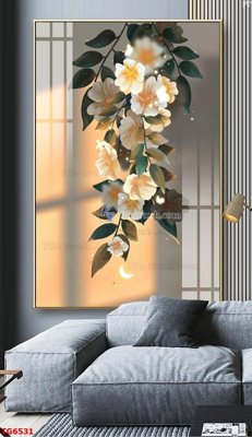 File gốc File bộ tranh treo tráng gương TG6531 (in tráng gương) nghệ thuật