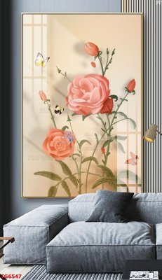 File tranh gốc File bộ tranh treo tráng gương TG6547 (bản quyền) Filetranh.com