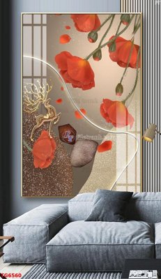 File gốc File bộ tranh treo tráng gương TG6560 (vector) cho in ấn