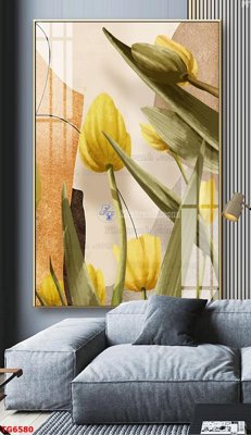 File tranh File bộ tranh treo tráng gương TG6580 (ảnh gốc) cho in ấn kỹ thuật số