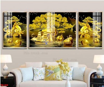 Tải file File tranh hiện đại pha lê gương hot TK104 (gốc) làm file tranh quảng cáo