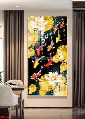 Tải file File tranh hiện đại pha lê gương hot TK107 (gốc) làm file quảng cáo