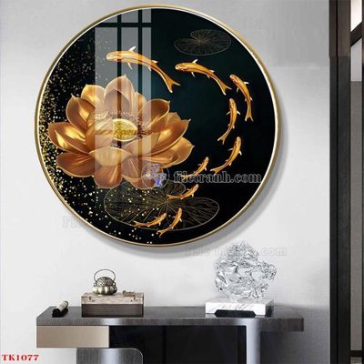 Tải file File tranh bộ in tráng gương hiện đại TK1077 (gốc) làm tranh trang trí