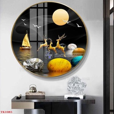 File PSD File tranh bộ in tráng gương hiện đại TK1085 (nguyên bản) cho thiết kế