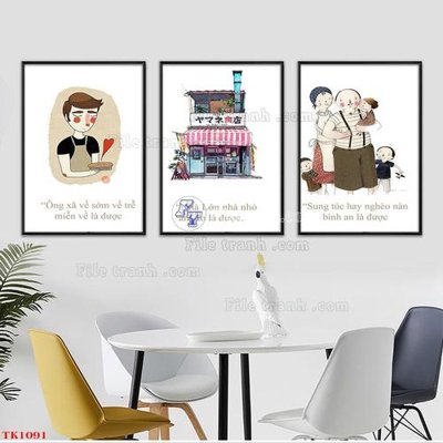 File gốc in ấn File tranh bộ in tráng gương hiện đại TK1091 chuẩn màu CMYK