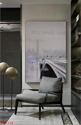 File gốc File tranh bộ in tráng gương hiện đại TK1114 (chuẩn màu) cho in offset