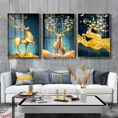 Tải file gốc File tranh bộ in tráng gương hiện đại TK1183 (để in lụa)